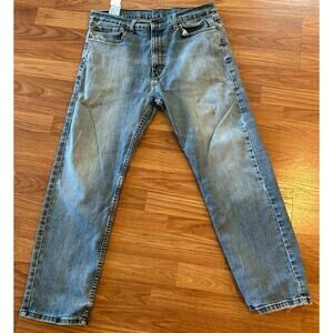 Levi Signature Acid Wash Distressed Jeans 36x30
